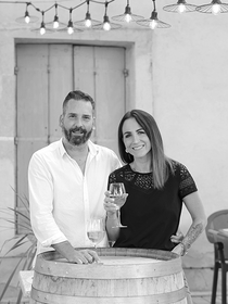 Jonathan et Anabel du restaurant Le Tilleul à Vestric-et-Candiac (® SAAM- fabrice CHORT)